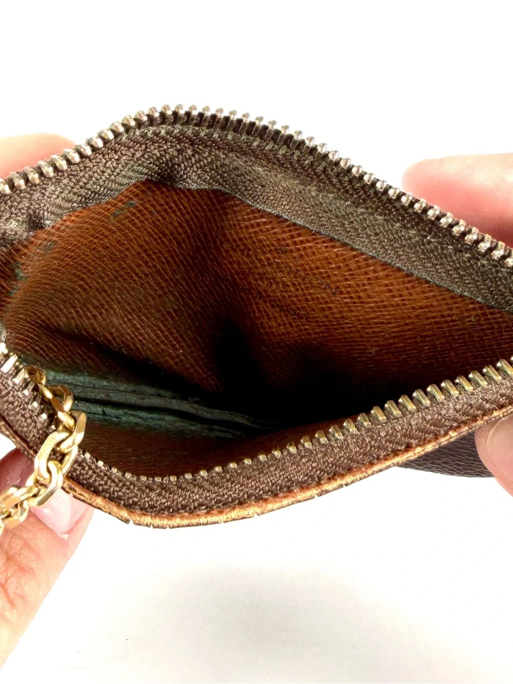 Louis Vuitton Monogram Canvas Pochette Clés Key Pouch | Box Included | CA1100